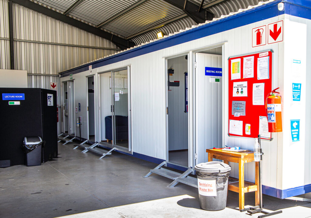 Briefing rooms at Stick n Throttle