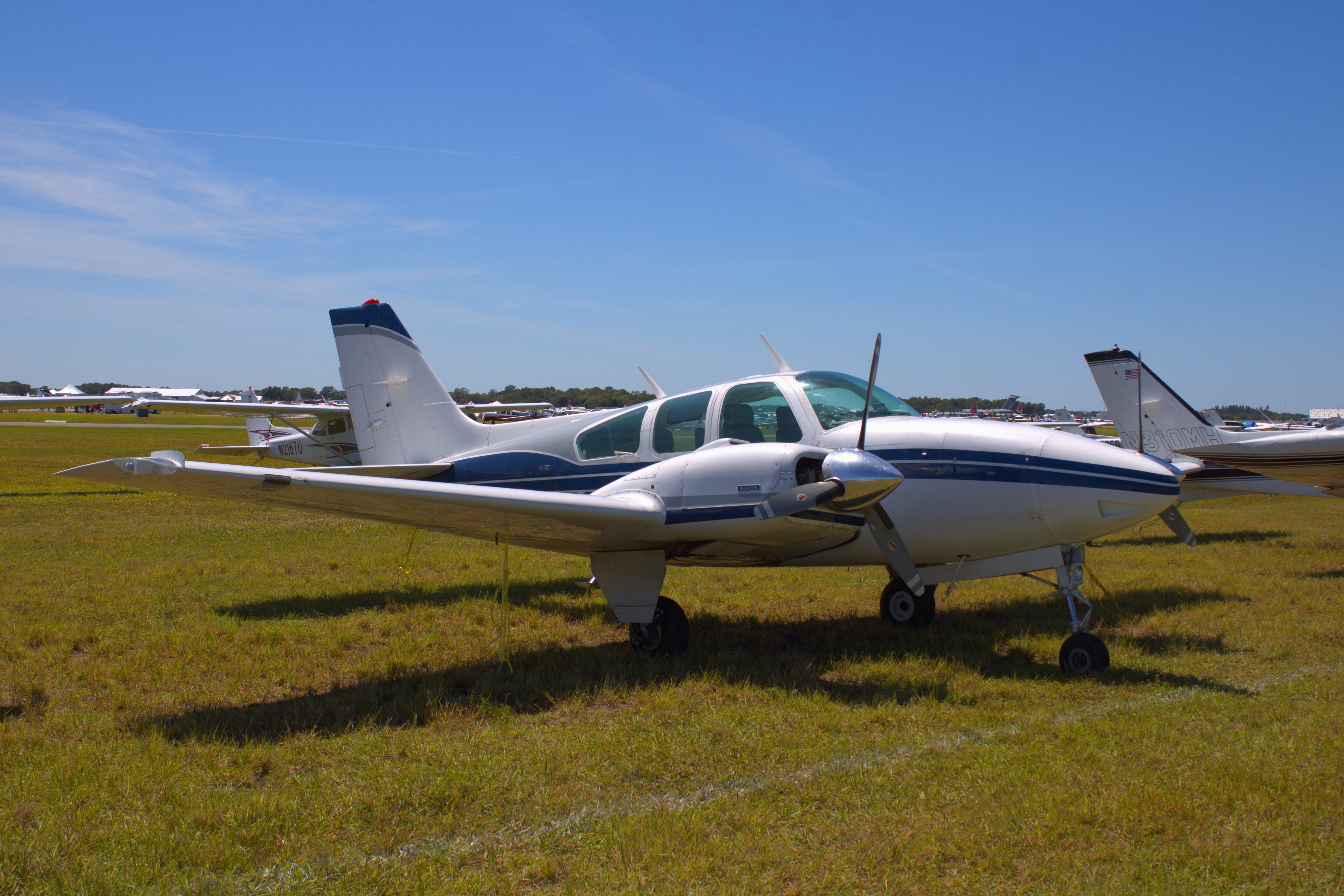 Beechcraft Baron multi-engine aircraft